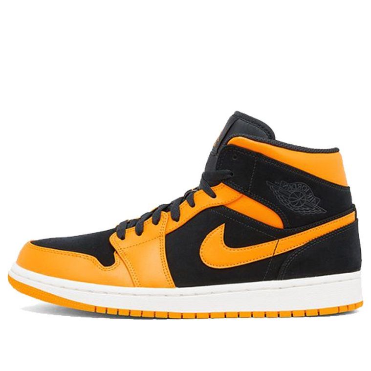 Air Jordan 1 Mid 'Orange Peel'  554724-081 Epochal Sneaker
